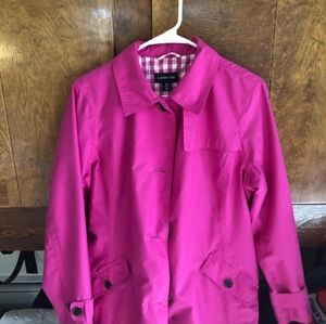 Land's End, Rain coat, Women's M, Pink